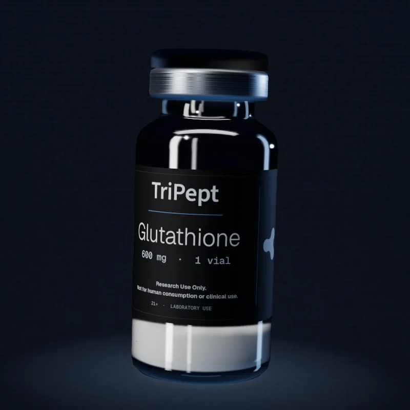 Illustrative render of Glutathione 600 mg