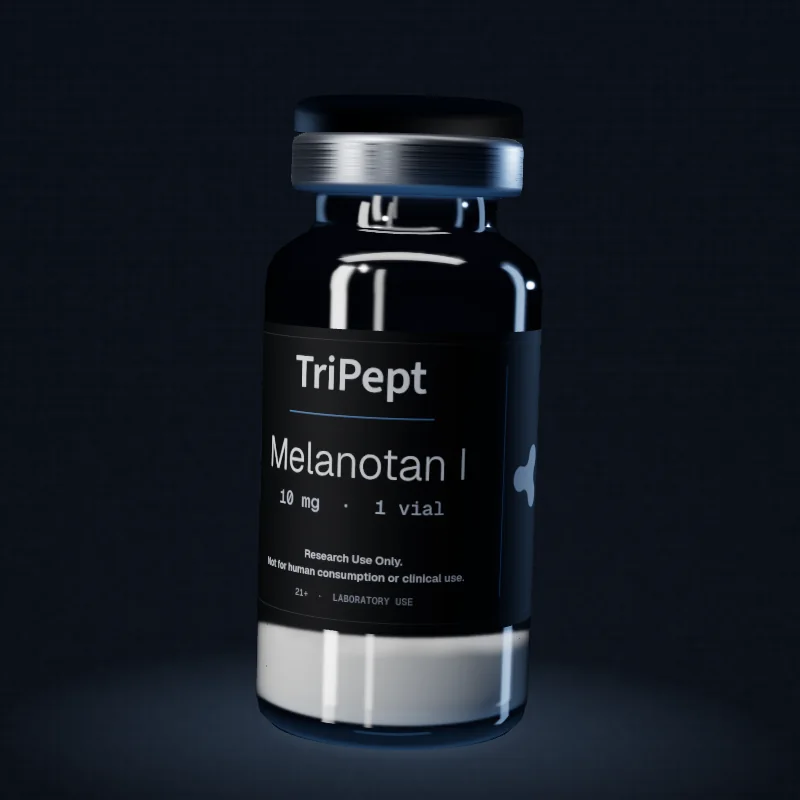 Illustrative render of Melanotan I 10 mg
